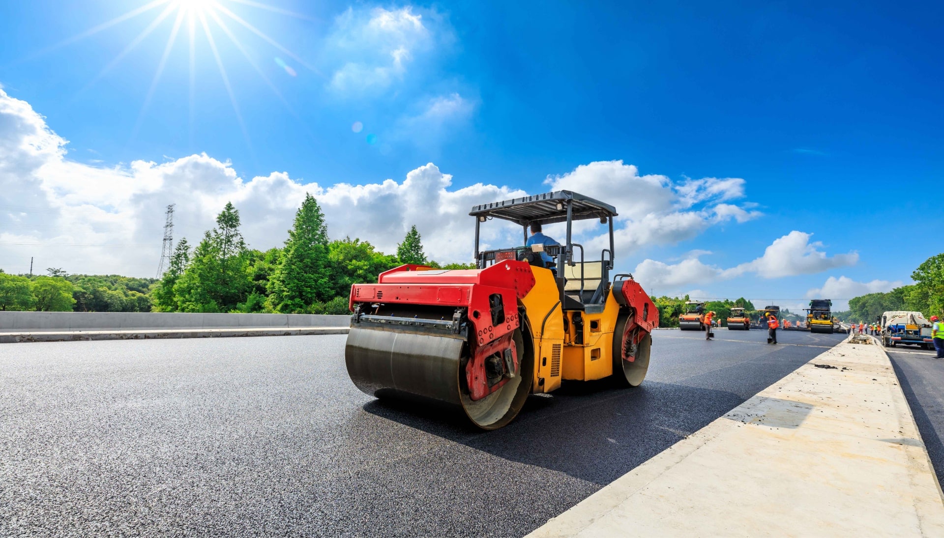 Smooth asphalt paving in Asheville, NC creates durable surfaces.
